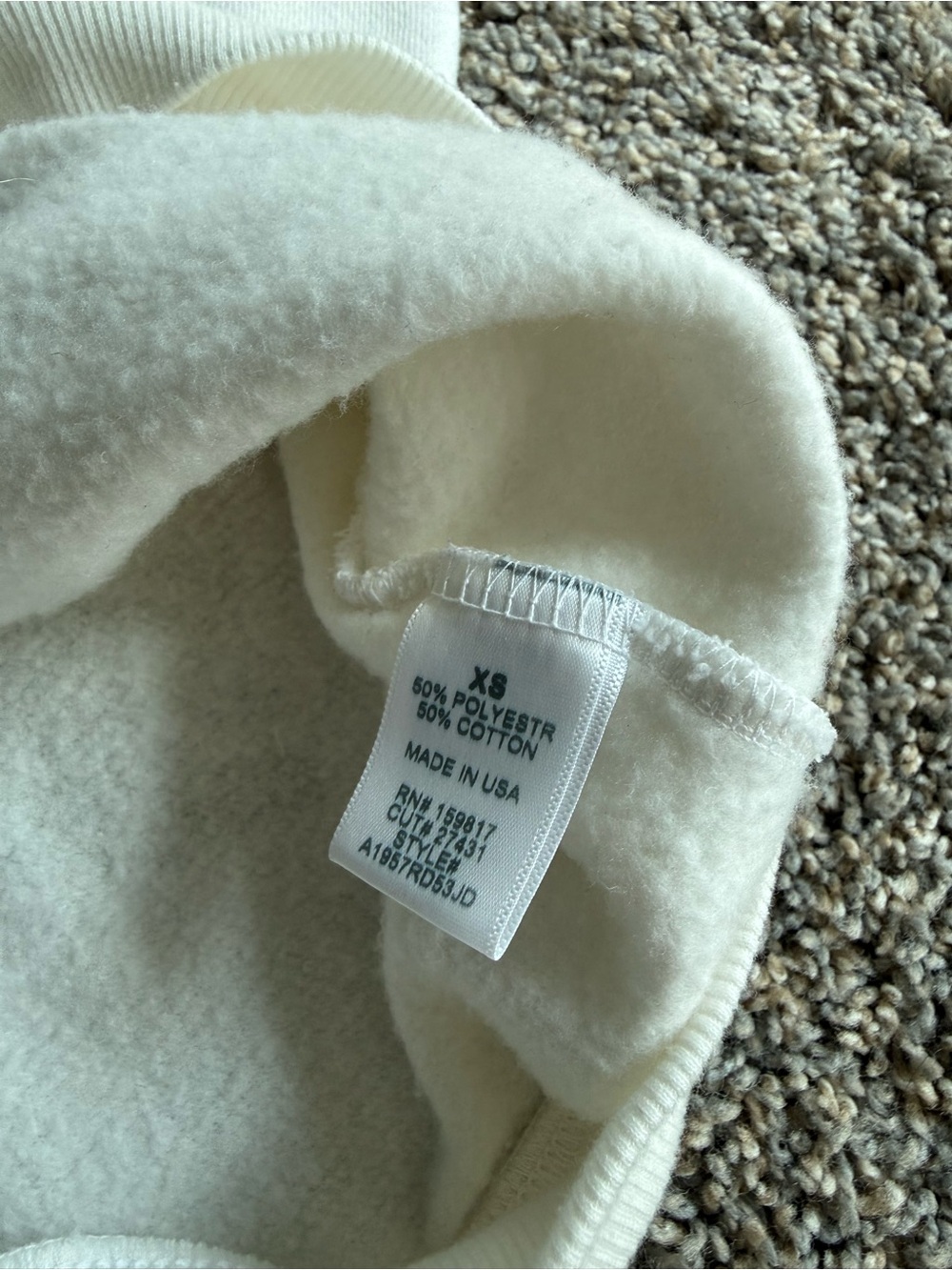 Women’s Altard’d State Faith over fear crewneck sweatshirt XS - Picture 8 of 9